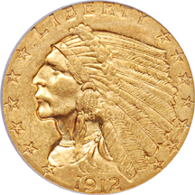 Two Indian Head Quarter Eagles. PCGS AU-58.