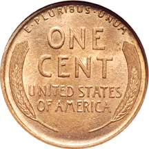 Two Lincoln Wheat Cents. NGC.