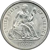 1887 MS-64.