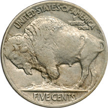 Three Buffalo Nickels.