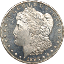 1882-CC PCGS MS-63 DMPL.