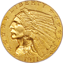 1911-D PCGS MS-62.