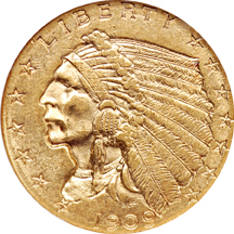 Two Indian Head Quarter Eagles. NGC MS-61.