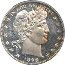 1898 PCGS PF-64CAM.