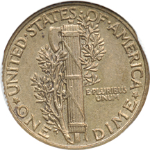 1942/41 ANACS AU-50.