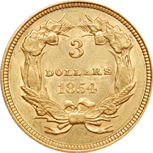 1854 ANACS AU-53.