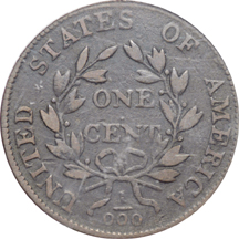 1801 Fraction 1/000. PCGS F-12.