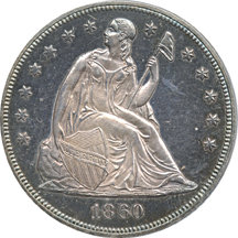 1860 ANACS PF-62.