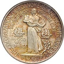 1937 Roanoke. NGC MS-66.