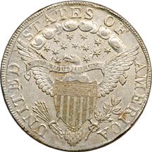 1798 B-27, BB-113, R-2 Large Eagle. XF-40 Scratched.