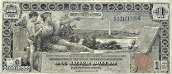 1896 $1.00. VF.