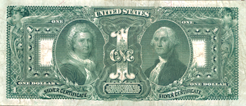 1896 $1.00. VF.