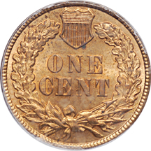 1880 PCGS MS-64 RD.