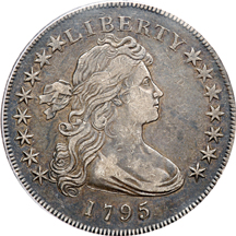 1795 B-14, BB-51, R-2, Set Left. PCGS XF-40.