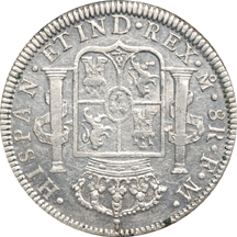 1795 Mexico City Mint (MO FM) 8 Reales. NGC AU-58.