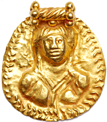 1st Century Roman Gold Pendant.