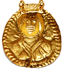 1st Century Roman Gold Pendant.