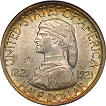 1921 2x4 Missouri. NGC MS-64.