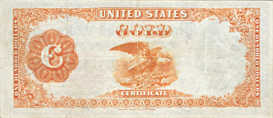 1922-A $100.00.  PMG XF-40.