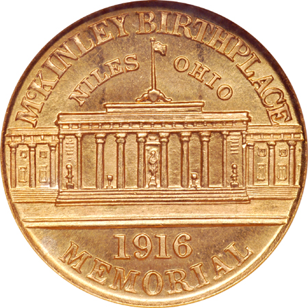 1916 McKinley. NGC MS-66.