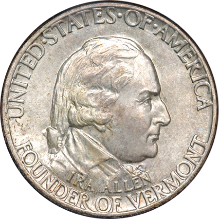 1927 Vermont. NGC MS-65.