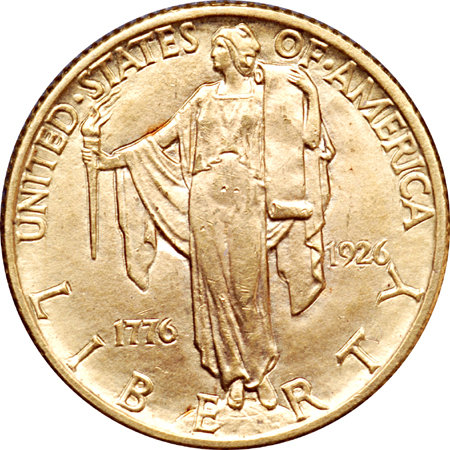 1926 America Sesquicentennial. MS-60+.