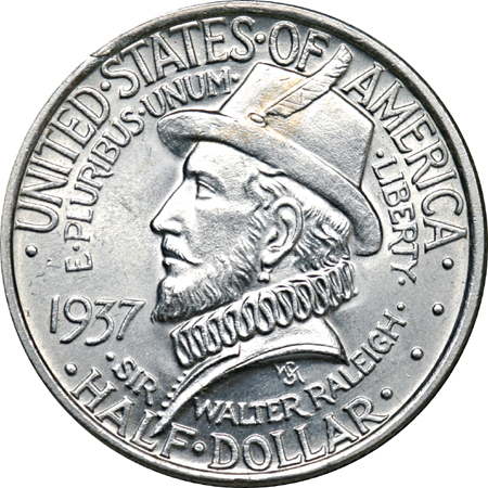 Four Silver Commemorative Half Dollars.