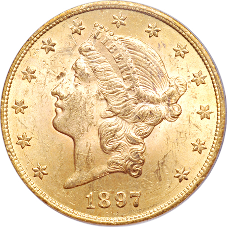 1897 PCGS MS-62.