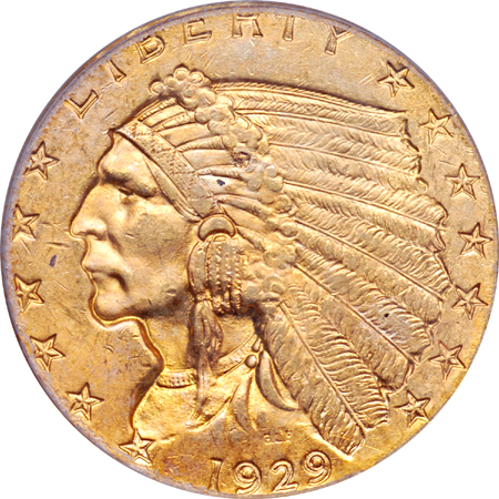 1929 PCGS MS-63.