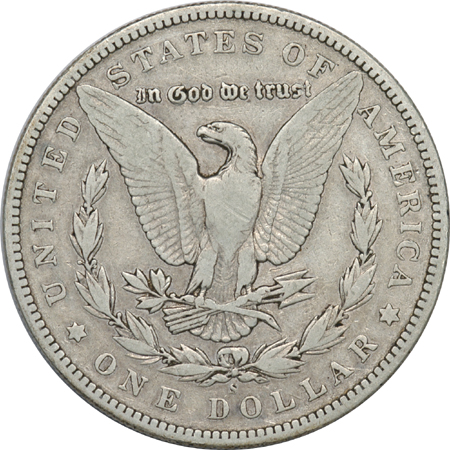 1895-O and 1895-S Morgan Silver Dollars.  VF-30.