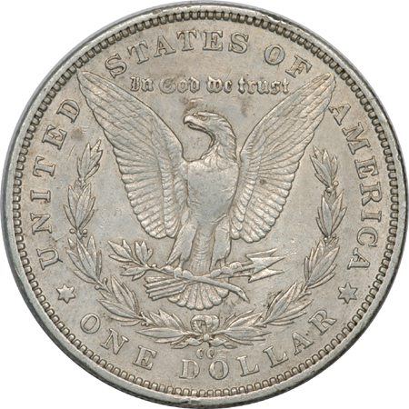 Ten Morgan Silver Dollar.