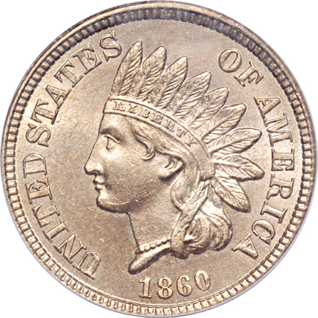 1860 PCGS MS-64.