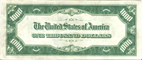 1928 $1,000.00 St. Louis.  CHCU.