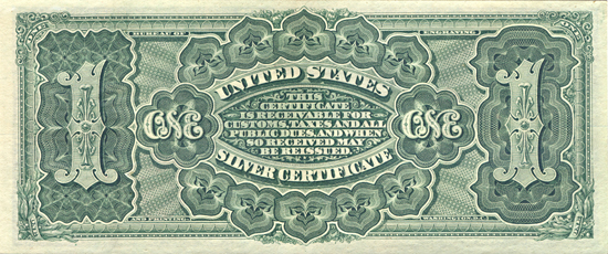 1886 $1.00.  CU.