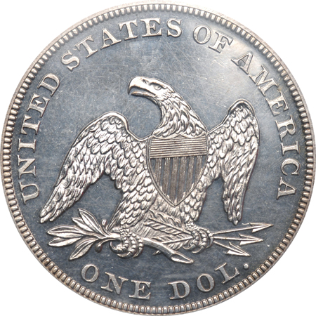 1863 PCGS PF-62.