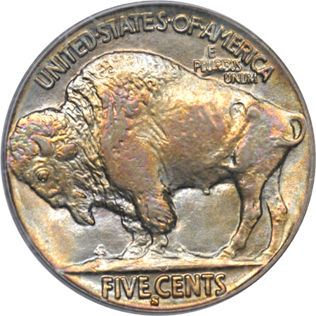 1913-S Type 2. PCGS MS-63.