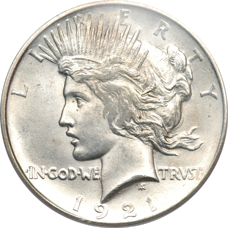 1921 PCGS MS-63.