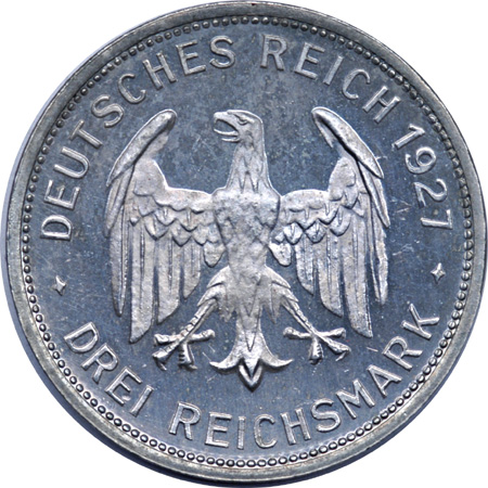 Three German Weimar Republic Commemoratives.