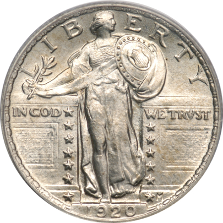 1920 PCGS MS-64.