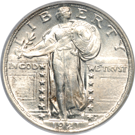 1921 PCGS MS-64 FH.