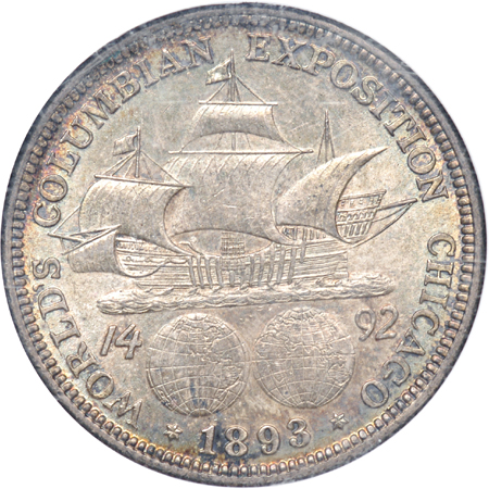 1893 Columbian. NGC MS-64.