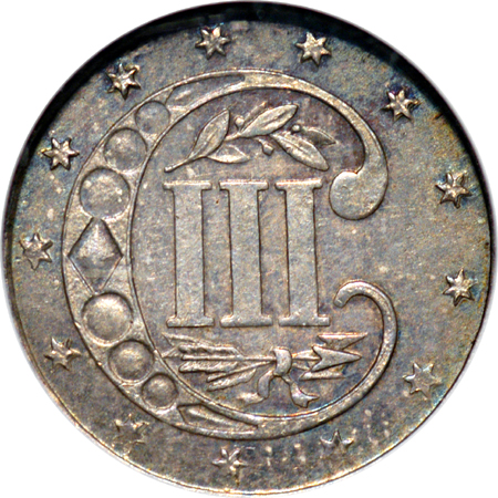 1872 NGC MS-64.