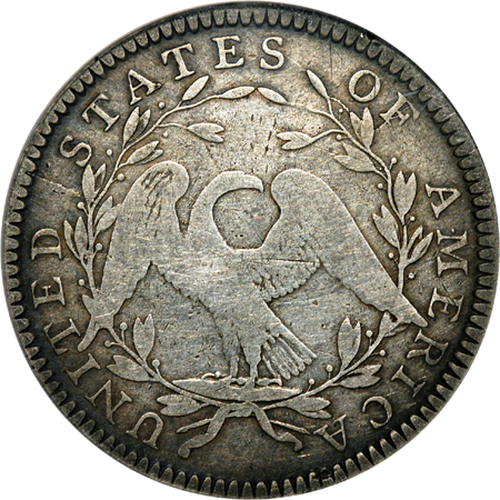 1794 O-101, R-4. NCS  VG Details, Repaired, Whizzed.