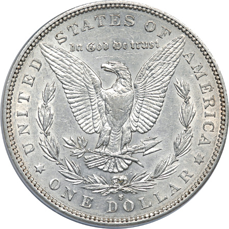 1884-S ANACS AU-50.