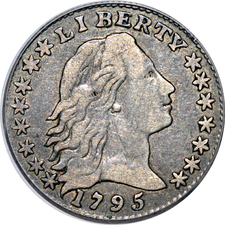 1795 V-5, LM-8, R-3. PCGS VF-30.