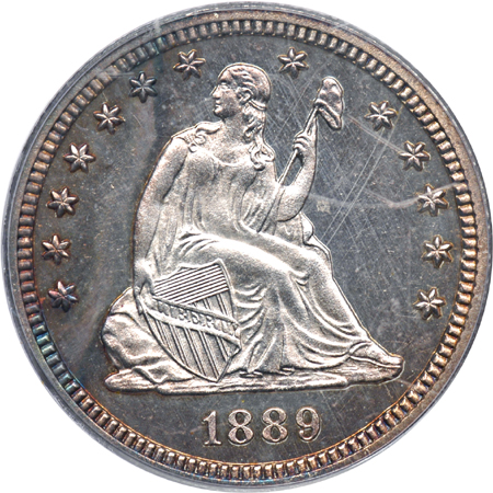 1889 PCGS PF-64 Cameo.