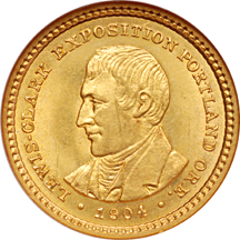 1904 Lewis & Clark. NGC MS-62.