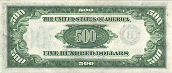 1934-A $500.00 New York.  CHCU.