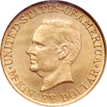 1916 McKinley. NGC MS-66.