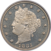 1885 PCGS PF-66CAM.